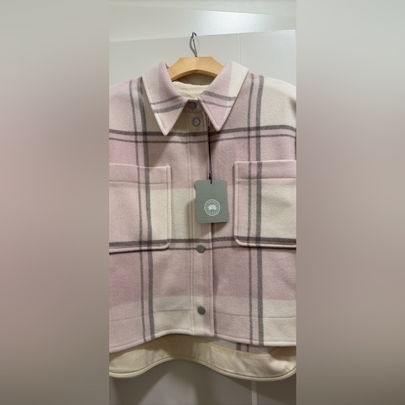Canada Goose Almadine cropped Plaid Jacket—GORGEOUS!! New With Tags—Small - Picture 5 of 9